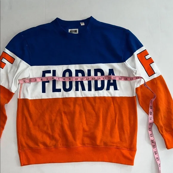 American Eagle Outfitters Blue and Orange Florida Sweatshirt - Picture 3 of 4